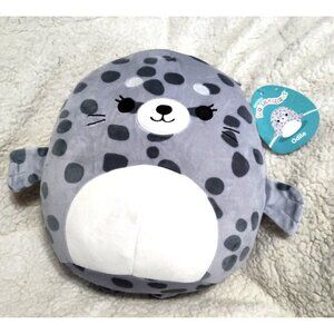 Squishmallow Spotted Seal Plush Toy Pillow 9" - ODILE Multicolor